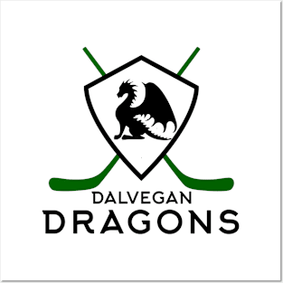 Dalvegan Dragons Pro Hockey Series Posters and Art